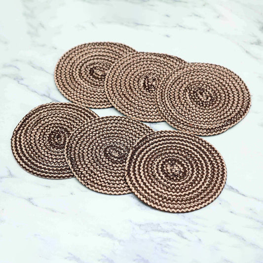 Knit Craft Coasters (6pc Set)