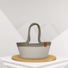 Caddy Temple Basket with handle, Pooja Basket also Use For Thakur Ji/Laddu Gopal Basket For Travelling