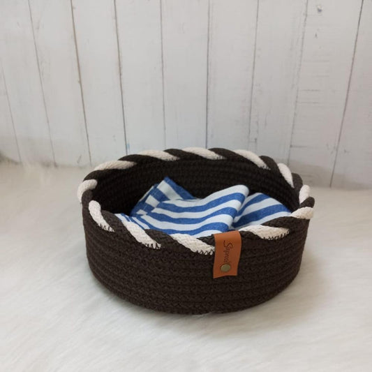 Chapati Basket Hot Case with Cotton Roti Clothe