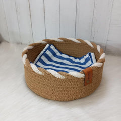 Chapati Basket Hot Case with Cotton Roti Clothe