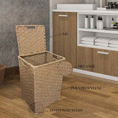 Sort & Store Basket (With Frame) High-Quality Laundry Basket and Bottom Spacers