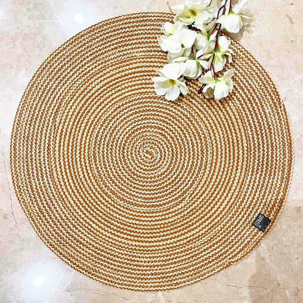Round Zebra Table Mat stylish dining table mats