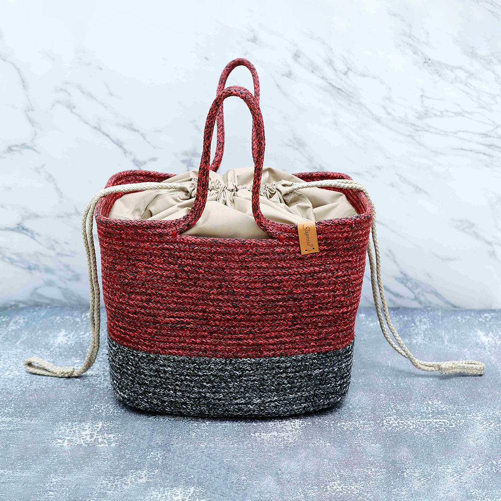 Rectangle Tiffin Basket With Cover